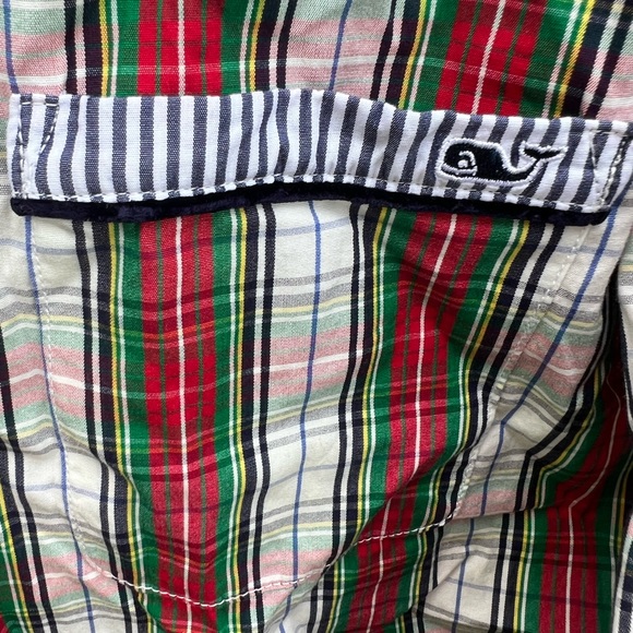 Vineyard Vines Plaid Tartan Pajama Top size Small - Picture 6 of 10